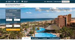 Desktop Screenshot of hotel-elbasarabeach.com